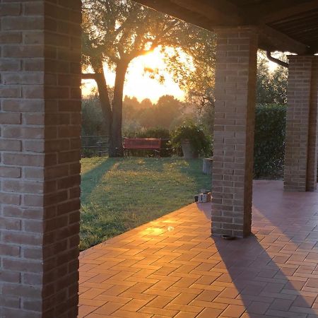 הוילה מונטמראנו Agriturismo Il Saragiolo מראה חיצוני תמונה